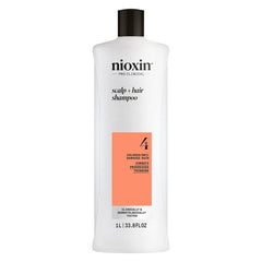 Nioxin System 4 Shampoo for Colored Thinning Hair 1000 ml