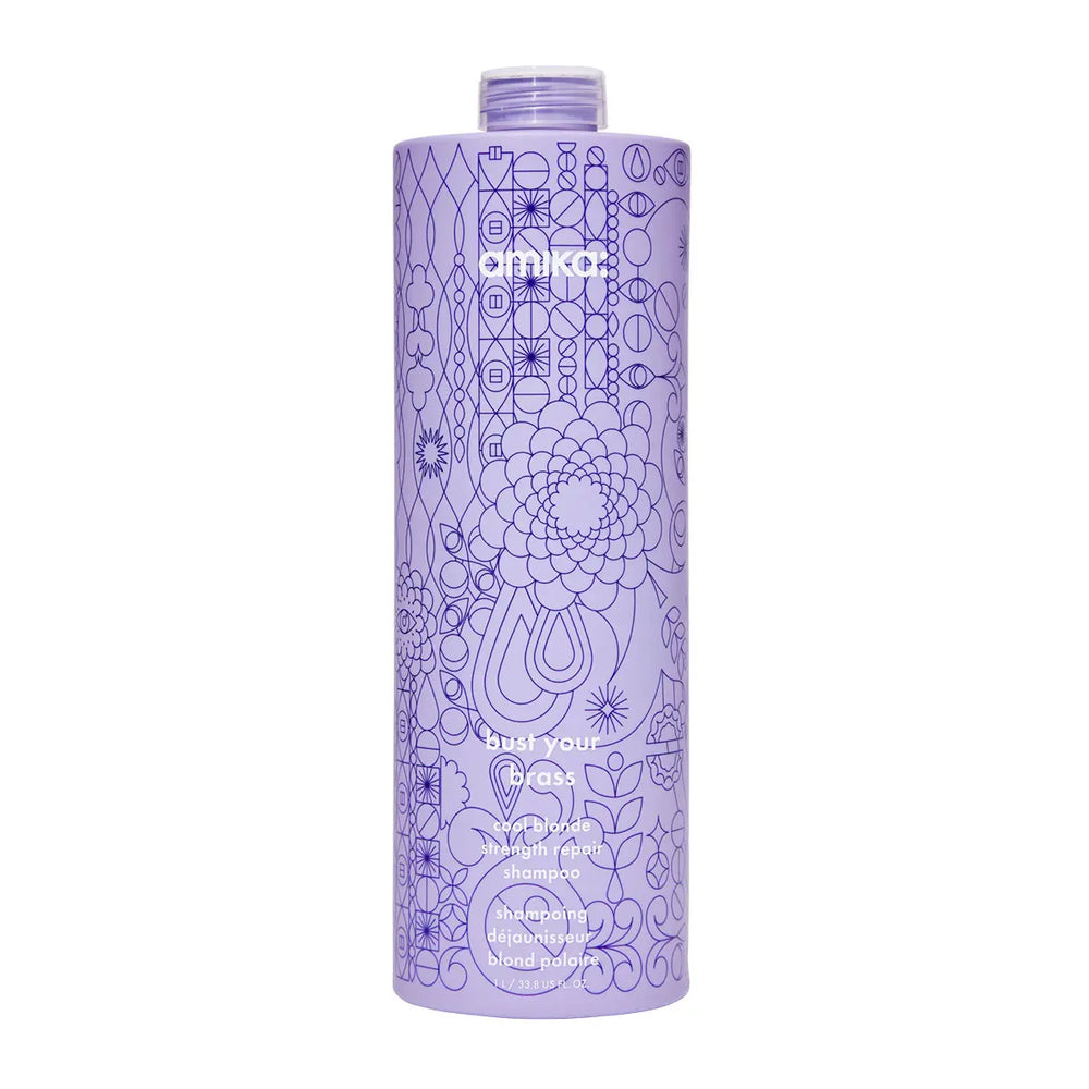 Amika Bust Your Brass Cool Blonde Repair Shampoo 1000 ml