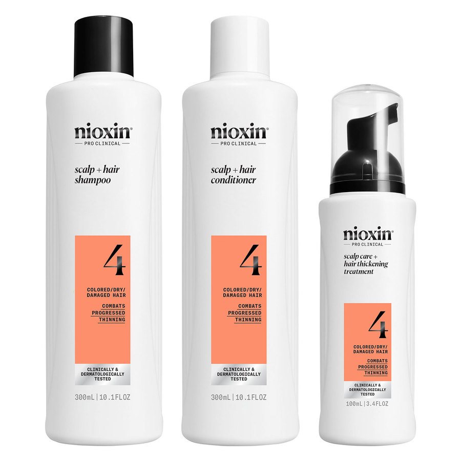 Nioxin System 4 Loyalty Kit for Colored Thinning Hair