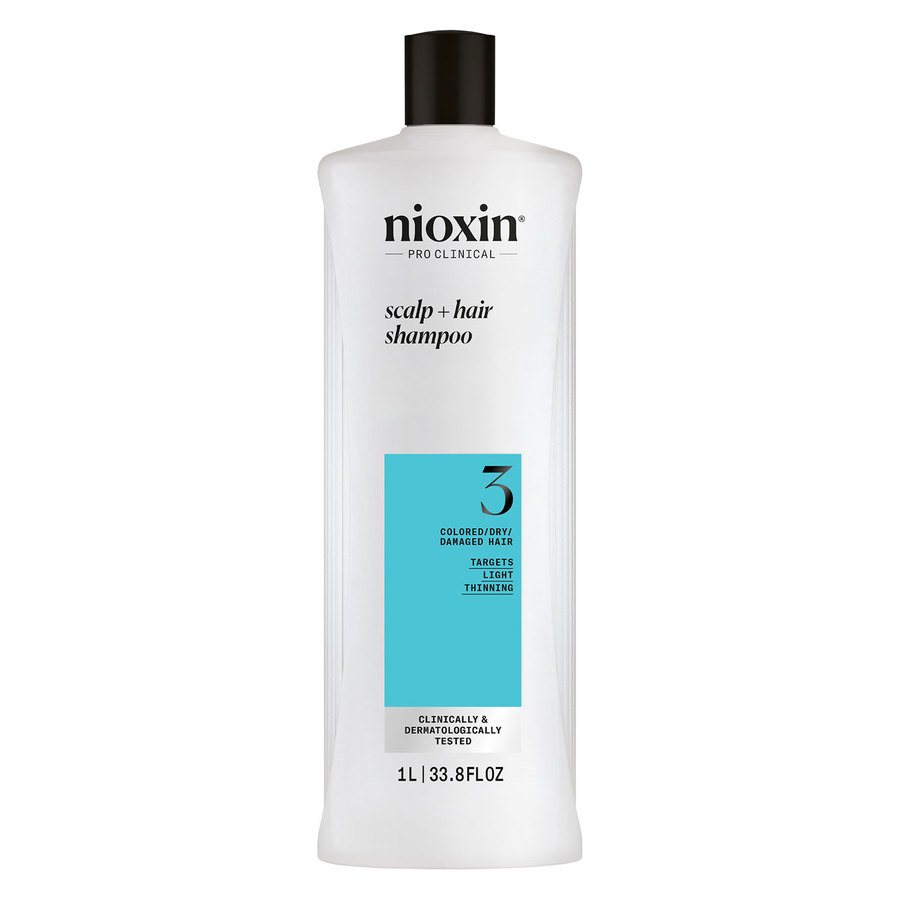 Nioxin System 3 Shampoo for Colored Thinning Hair 1000 ml