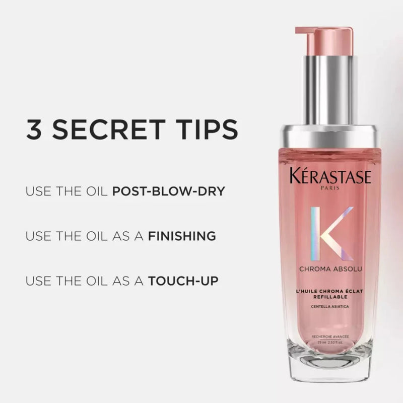 Kérastase Absolu Chroma Éclat Refillable Hair Oil 75 ml