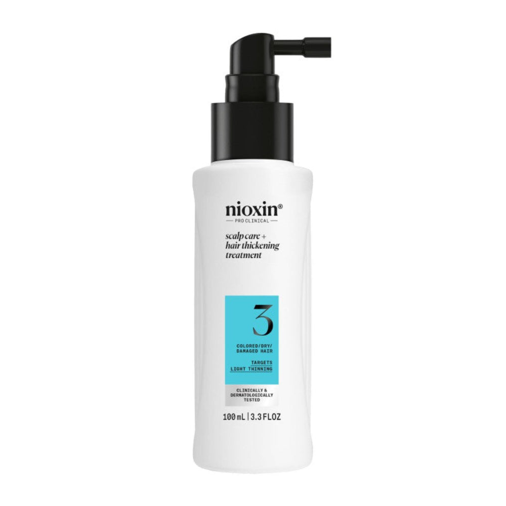 Nioxin System 3 Scalp Treatment for Colored Thinning Hair 100 ml